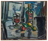 Isaac Païles, Nature morte, oil on canvas