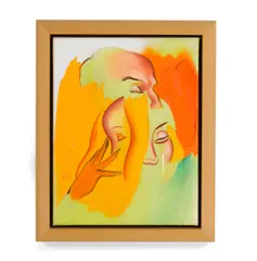 Allen Jones, Faces, acrylic on canvas