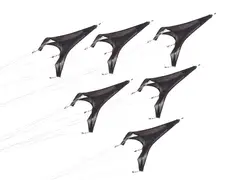 E.V. Day, G-Force over Texas, 6 thongs with polyester resin, artificial pearl, and