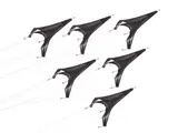 E.V. Day, G-Force over Texas, 6 thongs with polyester resin, artificial pearl, and