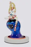 Chiho Aoshima, Rinko-Chan on the Building, fiberglass, resin, acrylic, fabric, and led lights