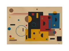 Loló Soldevilla, Untitled, oil and paper collage on panel