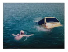 Alex Prager, Cathy (from the series Week End), chromogenic print, flush-mounted to plexiglass