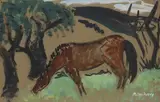 Milton Avery, Horse Grazing
