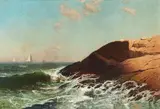 Alfred Thompson Bricher, Rocky Coast, Narragansett Bay