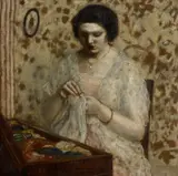 Frederick Carl Frieseke, Embroidery