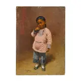 Grace Hudson, The Beautiful (Leu Mi Gayo), 1901, oil on academy board