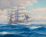 Joe Duncan Gleason, The Pacific Queen on the high seas (ex. Balclutha, Star of Alaska)