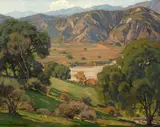 William Wendt, California Landscape