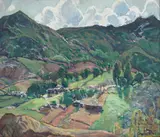 Charles Reiffel, From Hill to Hill (near the Sutherland Dam)