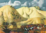 Millard Sheets, Descending Flight