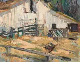 Si Chen Yuan, The Barn; Harbor Study (double-sided)