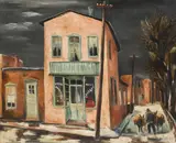 Bror Julius Olsson Nordfeldt, Ortiz Grocery (Santa Fe)