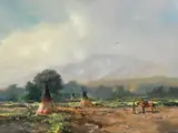 Thomas Kinkade, Indian Encampment