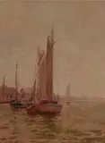 Granville Redmond, Dawn of Day, San Pedro