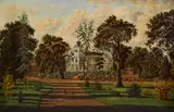 Joseph Lee, The Country Home of Robert B. Woodward, Oak Knoll, Napa, 1877, oil on canvas