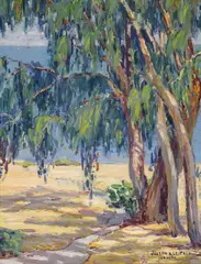 Laguna village by Joseph Kleitsch, oil on board, sold Mar 2020