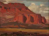 Edgar Alwin Payne, Red Bluff and Thunderheads