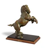 Gerald Anthony Shippen, Horse, 2011, bronze with green patina