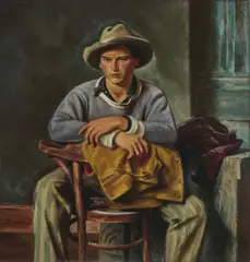 Eugene Speicher, Cowboy, 1932, oil on canvas