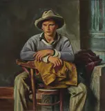 Eugene Speicher, Cowboy, 1932, oil on canvas