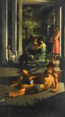 John Koch, Summer Night, 1965, oil on canvas