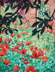 Rutherford Boyd, My Garden Gate, circa 1925-30, watercolor and gouache on paper
