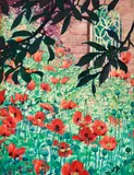 Rutherford Boyd, My Garden Gate, circa 1925-30, watercolor and gouache on paper