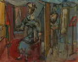 Max Weber, Sitting for a Portrait