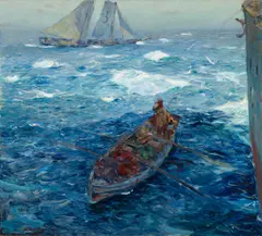 William Frederic Ritschel, Pilot on Board, 1921-1925, oil on canvas
