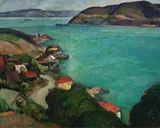 Francis A. Todhunter, The Straits (Raccoon Straits), oil on canvas