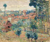 Joseph Raphael, Summer Linkebeek, oil on canvas