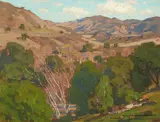 William Wendt, Sycamore Glen