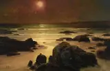 Brian Blood, Asilomar Nocturne, 2003, oil on canvas