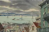 James March Phillips, Impressions from Union Street, watercolor on paper