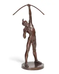 Philip Sears, Pumanangwet (He Who Shoots the Stars), 1929, bronze with dark brown patina