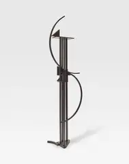 Guy Dill, Untitled (from the Spanish Mirror series), 1986, black painted steel