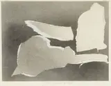 Joe Goode, Untitled (Torn Cloud Drawing), 1974, dry pigment on paper collage