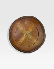 Untitled (Plate) by Peter Voulkos, 1986, bronze, sold Oct 2017