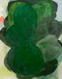 Charles Arnoldi, Level Headed, 1996, acrylic on canvas