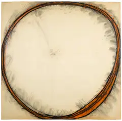 Elizabeth Murray, Untitled, 1975, oil stick on paper