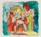 Andy Warhol, Untitled (Man and a Woman in a Bar)