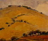 Selden Connor Gile, Golden Hill; Tiburon harbor view (double-sided)