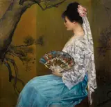 Louis Betts, A Spanish beauty, 1900, oil on canvas