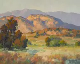 Hills and Mountains by Maurice Braun, circa 1933, oil on canvas, offered Nov 2016