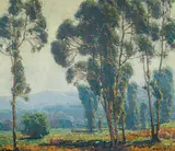 Eucalyptus by Edgar Alwin Payne, circa 1921, oil on canvas, sold Nov 2016