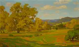 William Wendt, Autumn landscape