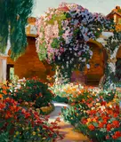 Arthur Grover Rider, Flowers, Capistrano Mission