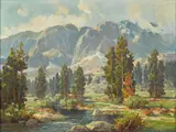Jack Wilkinson Smith, Sierra Scene, oil on canvas
