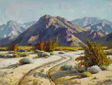 Paul Grimm, Winter Desert; Road to Nowhere (a group of two)